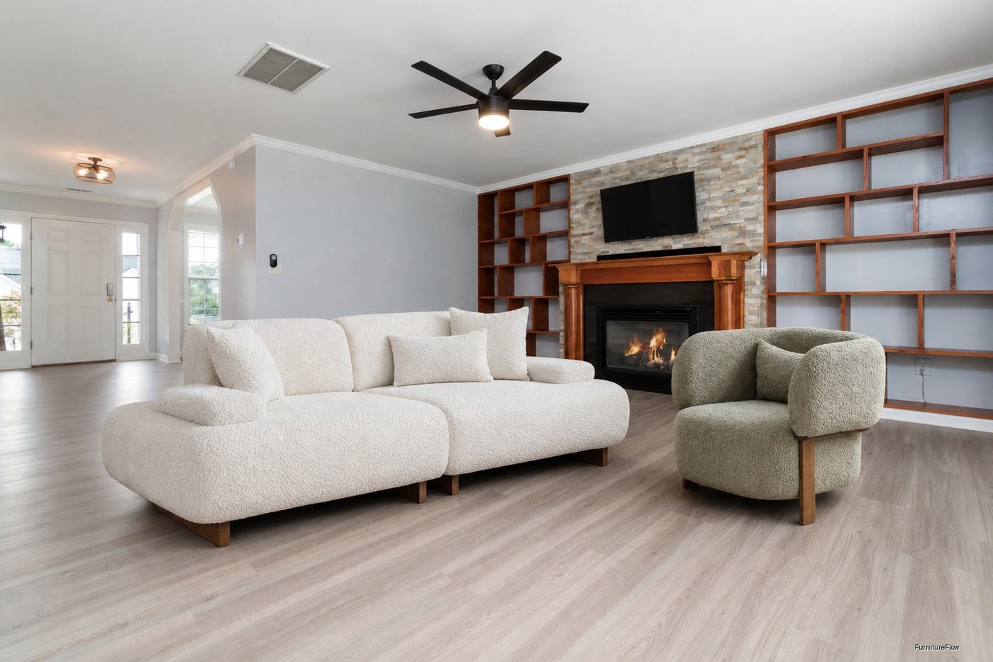 Ürün yerleştirilmiş salon